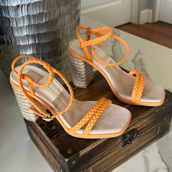 Dolce Vita Oro Heels in Apricot Stella - Picture 1 of 8